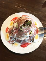 生ハムのサラダ